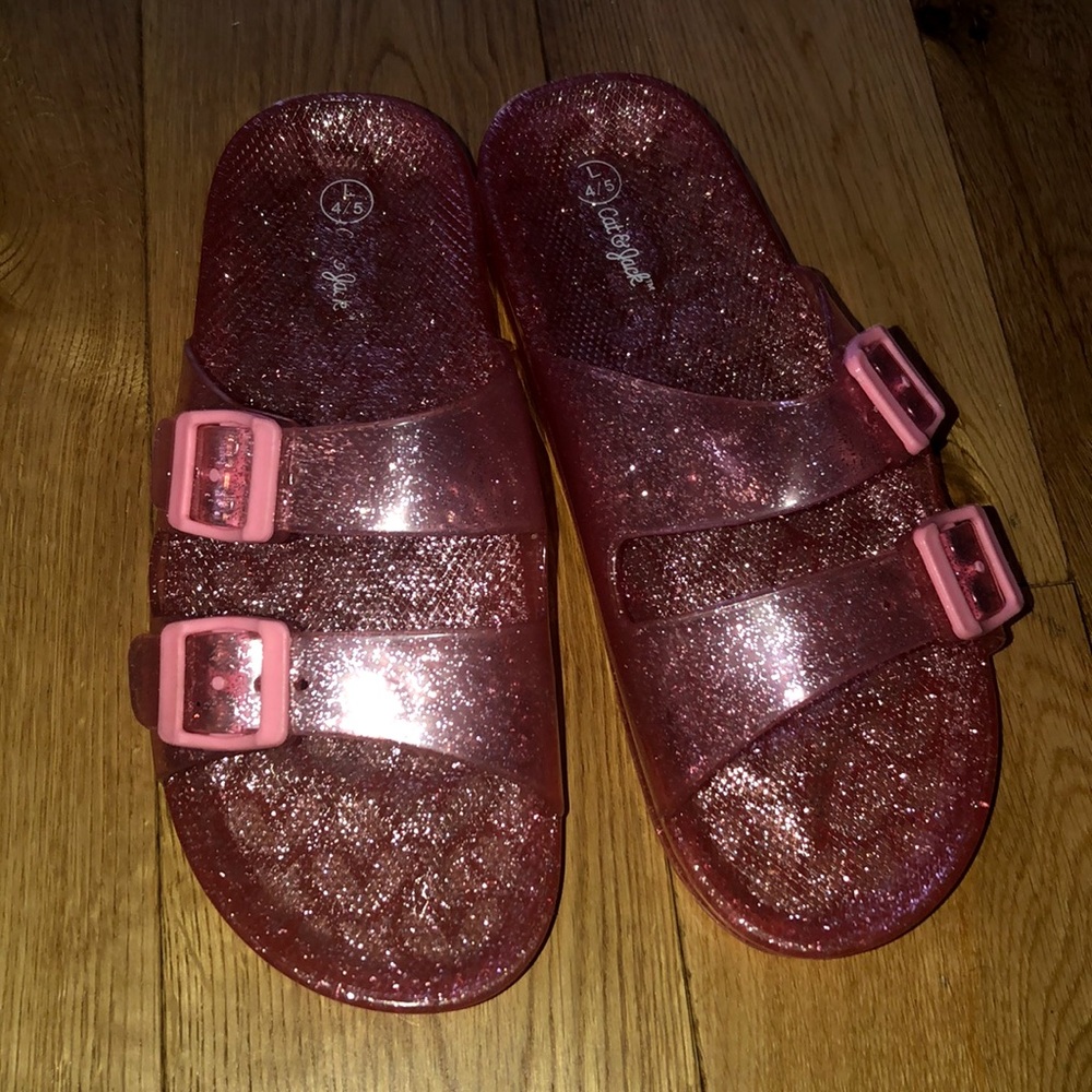 Cat and jack sparkly sandals